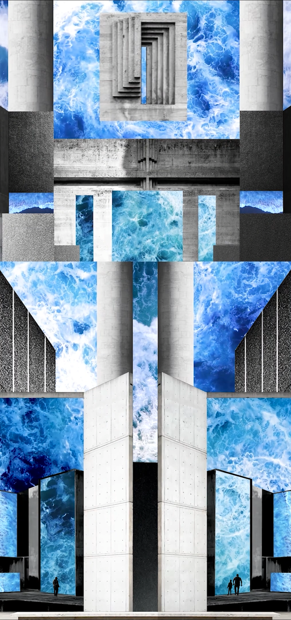 Sea the wall